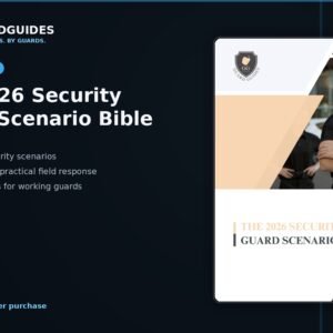 The 2026 Security Guard Scenario Bible featured image