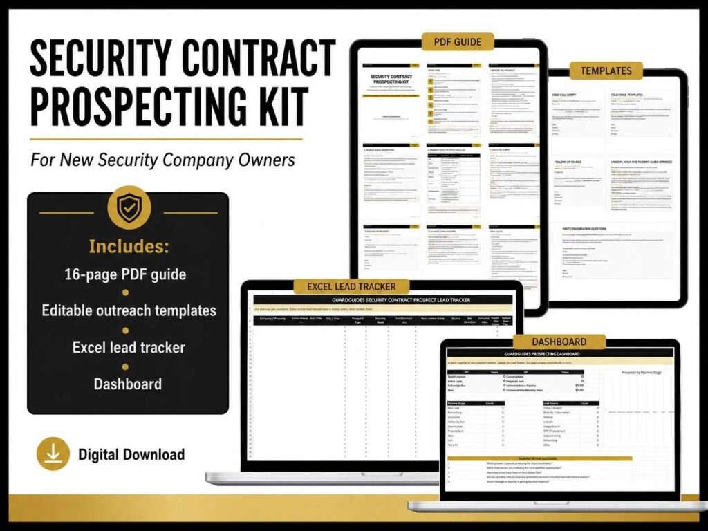 Security Contract Prospecting Kit